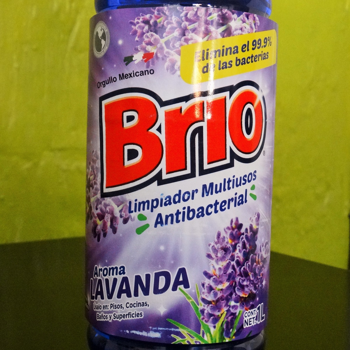 BRIO® Limpiador Multiusos Antibacterial 100% Biodegradable - Salto Verde